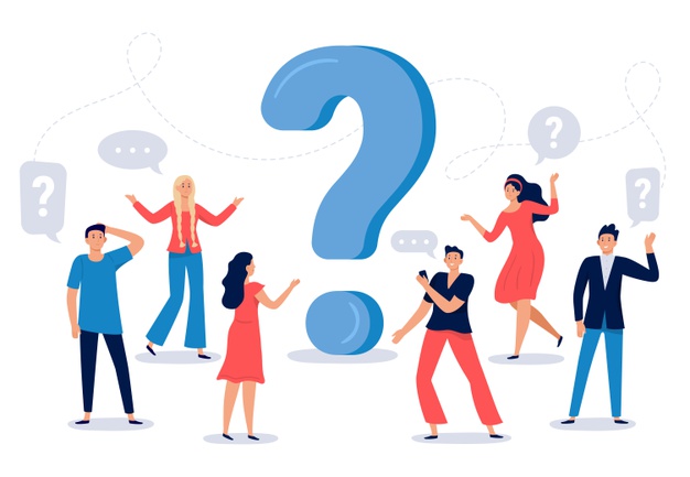 people with questionmarks