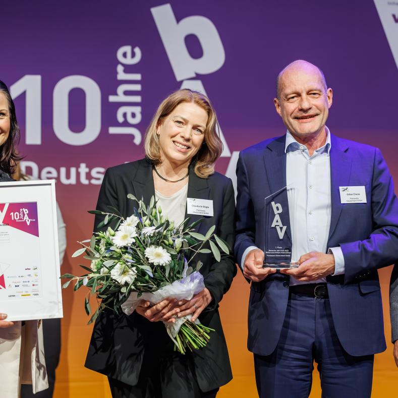 Planisware gewinnt den ersten Preis  beim bAV-Preis 2023