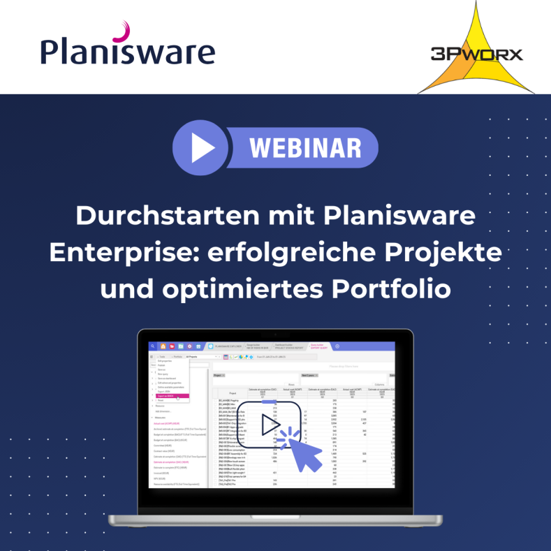 Webinar Planisware Enterprise 