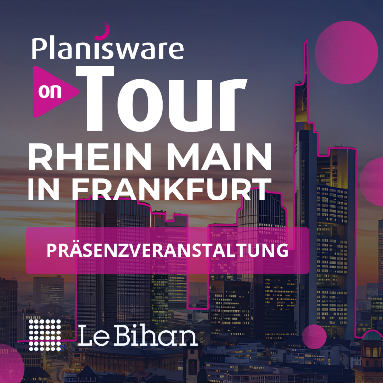 Planisware on Tour Ankündigung
