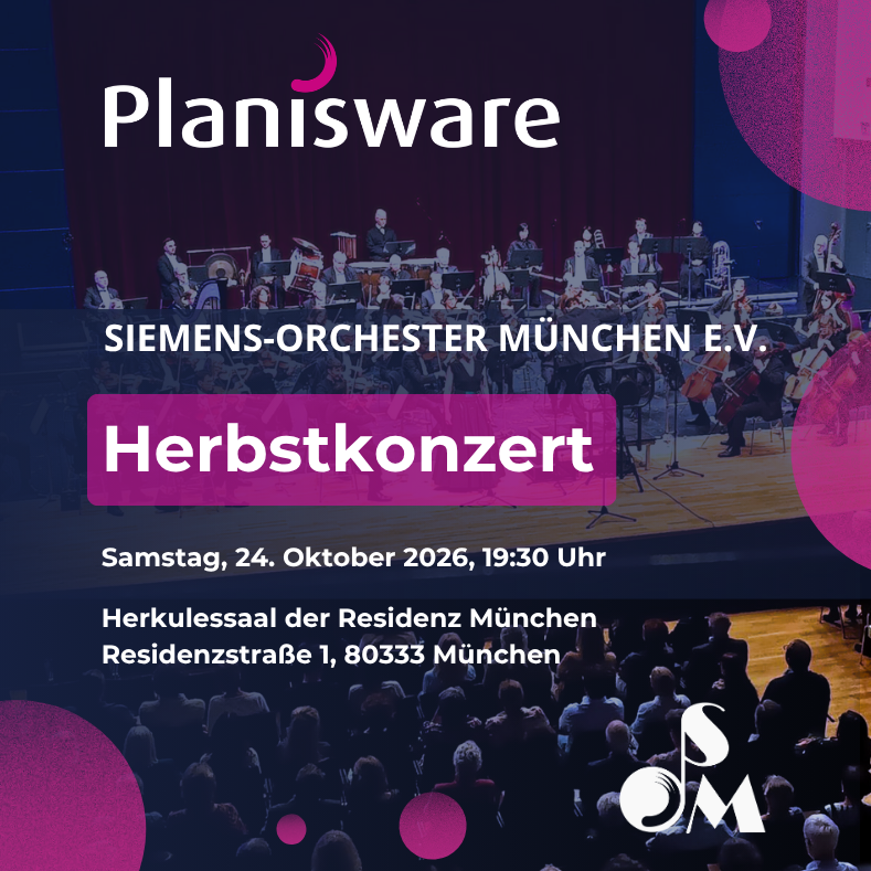 Herbstkonzert Siemens-Orchester München e.V. 