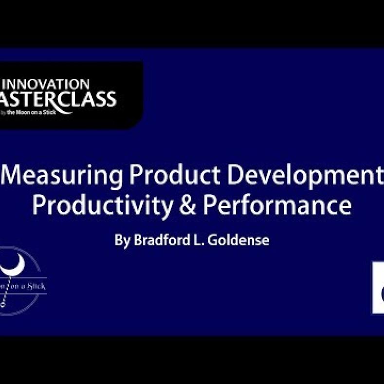 Webinar: Measuring Product Development Productivity and Performance