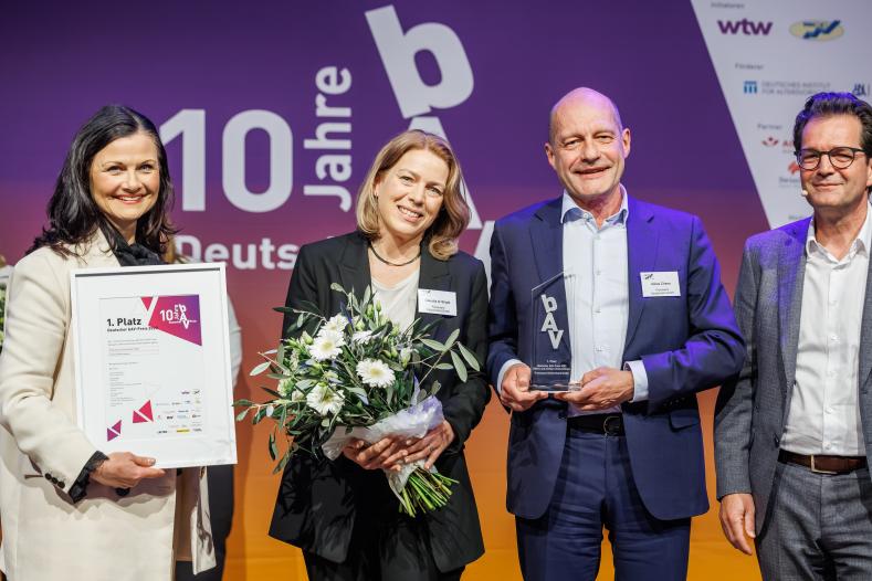 Planisware gewinnt den ersten Preis  beim bAV-Preis 2023