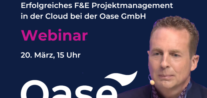 Webinar Oase GmbH, 20. März 2024