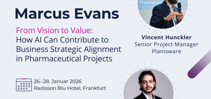 Marcus Evans Vortrag, Planisware