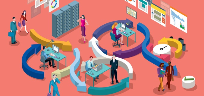 An overview of people who work