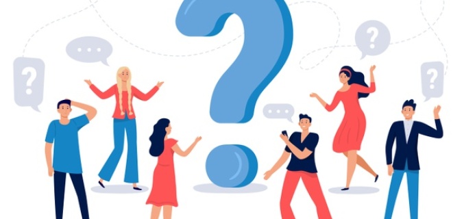 people with questionmarks