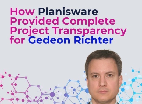 How Planisware Provided Complete Project Transparency for Gedeon Richter 