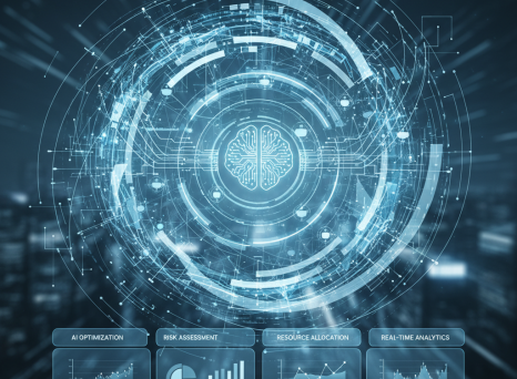 Abstract cover to illustrate Top 6 AI‑Powered Project Planning Platforms Trusted by Fortune 500s